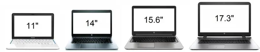 Как решить, какой размер экрана нужен для ноутбука