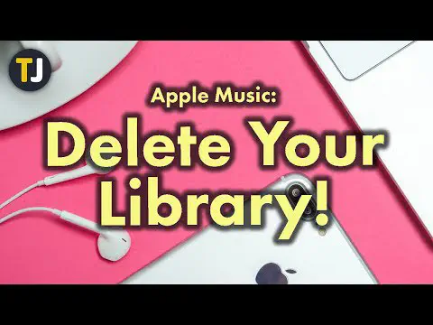 Как удалить все песни в Apple Music