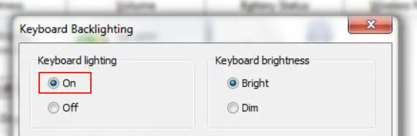 Как включить подсветку клавиатуры в Windows