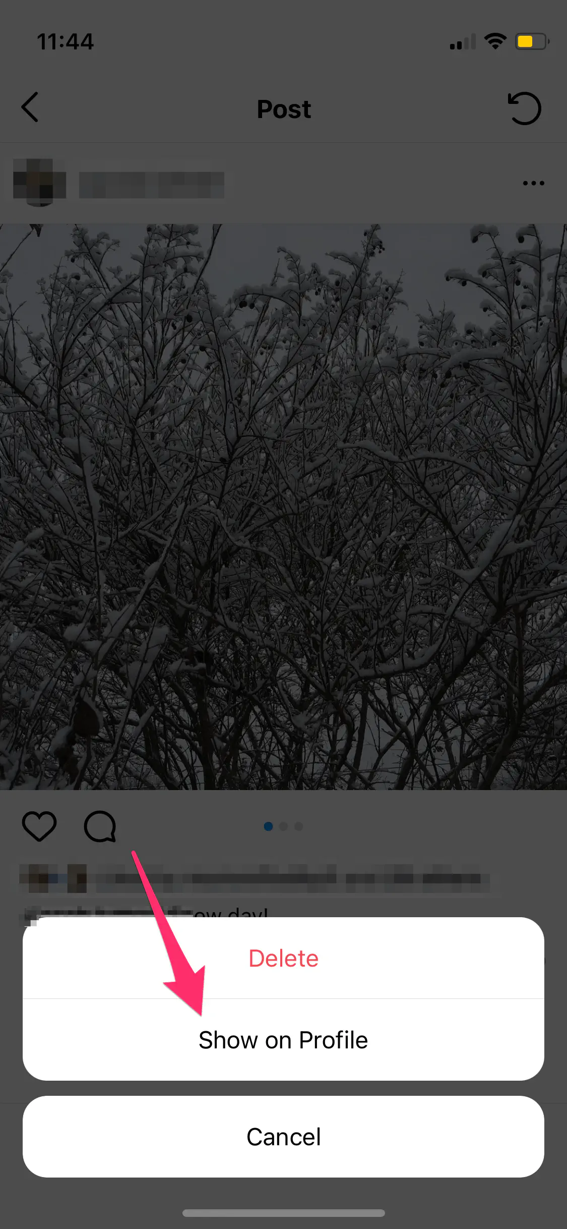 Можно ли удалить одну фотографию Instagram из поста с несколькими изображениями