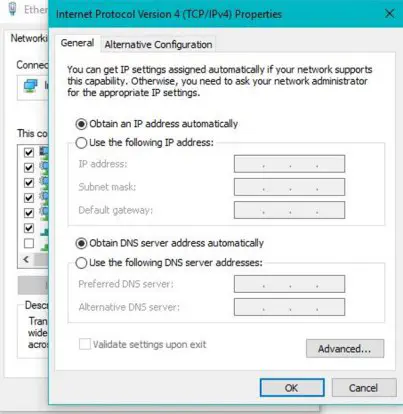 Как изменить свой IP-адрес в Windows