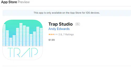 Обзор iPhone Trap Studio