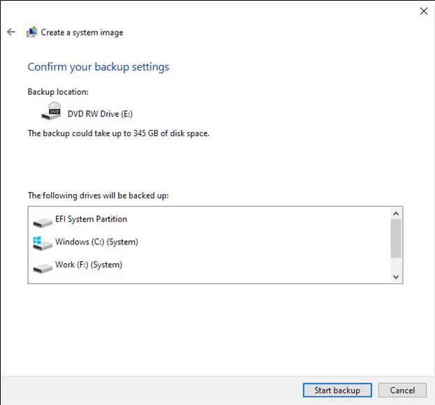 Как выполнить резервное копирование системы Windows 10?