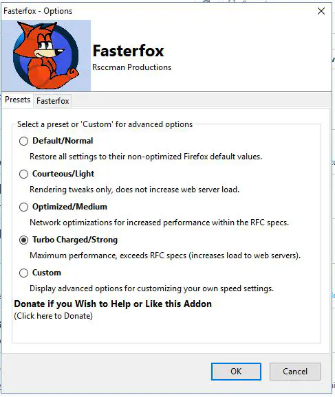 Как ускорить работу браузера Firefox