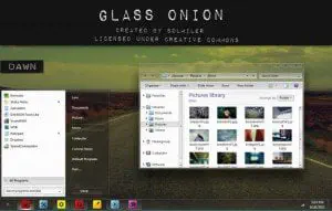 Скачать бесплатно тему In Vitro Full Glass для Windows 7