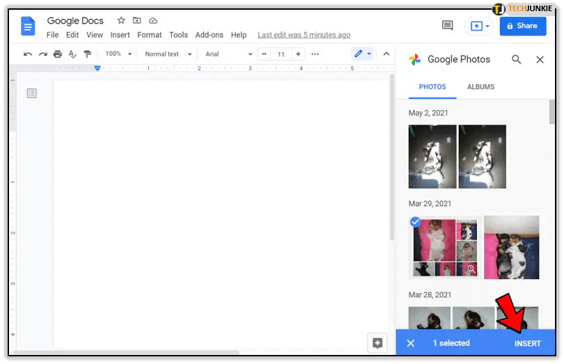 Как сделать фотоколлаж в Google Docs