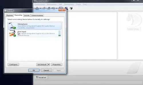 Почему мой микрофон не работает в TeamSpeak?