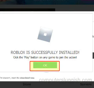 Как установить Roblox из веб-браузера на ПК