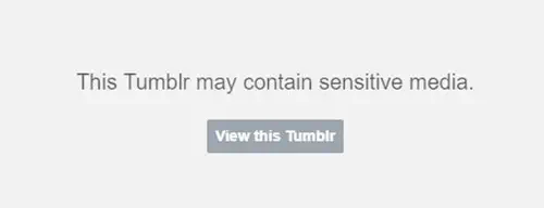 Как отключить безопасный режим на Tumblr