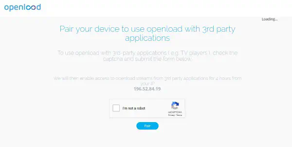 Авторизация потоков и исправления пар для Kodi Openload