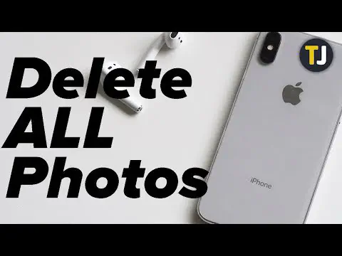 Как удалить все фотографии с iPhone
