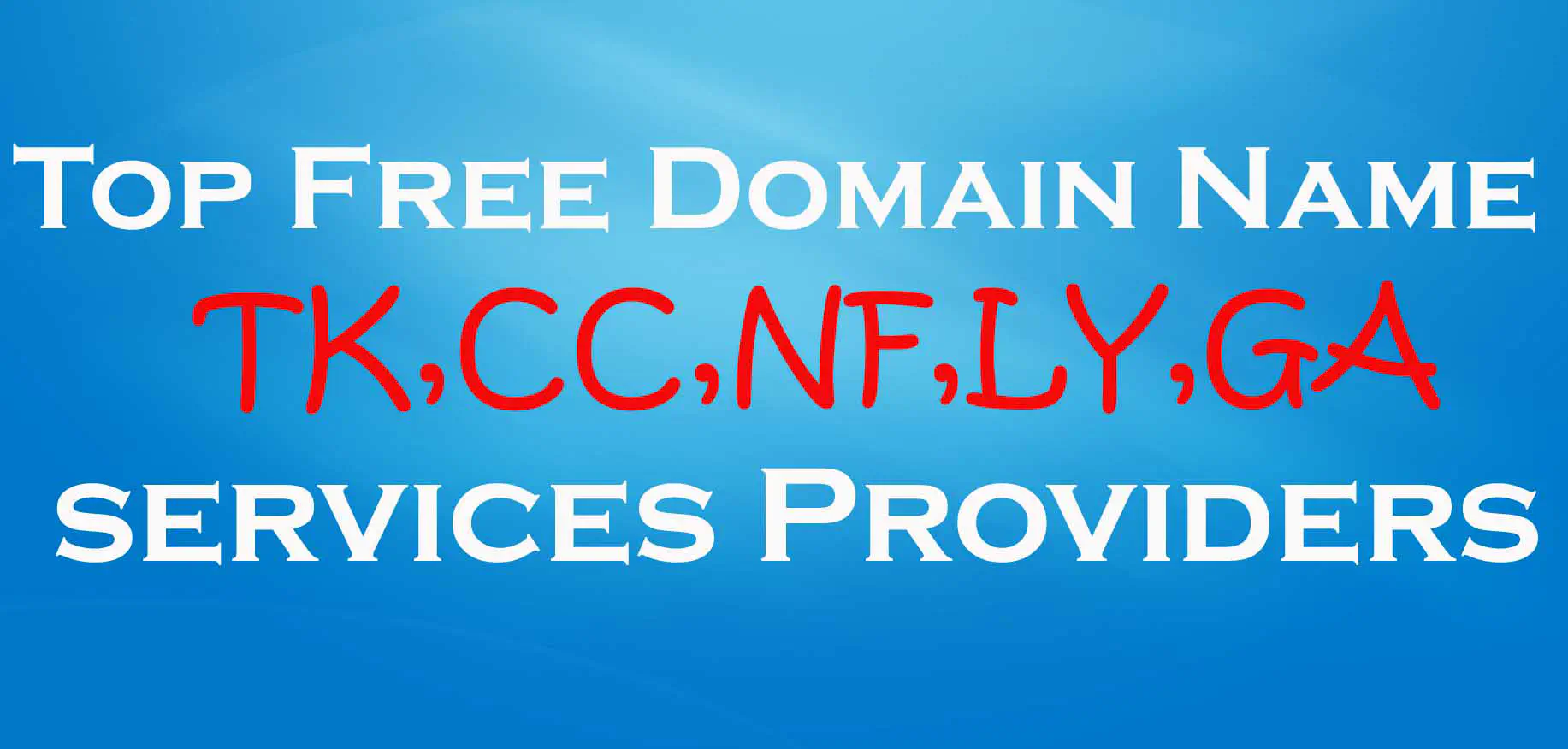 Лучшие поставщики услуг бесплатных доменных имен