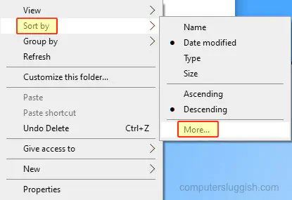 Windows 10 добавляет новое поле для сортировки по файлам в проводнике