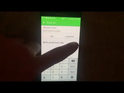 Как заблокировать звонки на Galaxy S7 и Galaxy S7 Edge