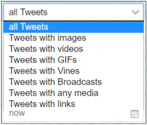 Как следить за поисковым запросом хэштега в Twitter