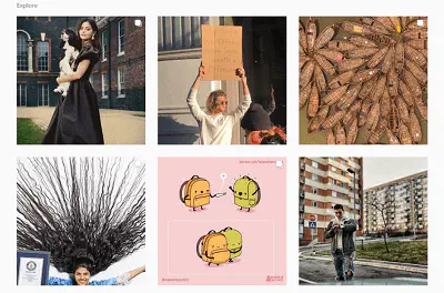 Как попасть на страницу Instagrams Explore Page
