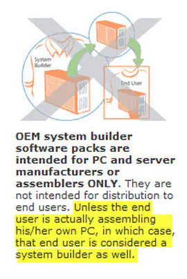 Что означает термин OEM? Стоит ли приобретать OEM-версию Windows?