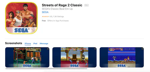 Лучшие игры Sega Genesis для iPhone и Android