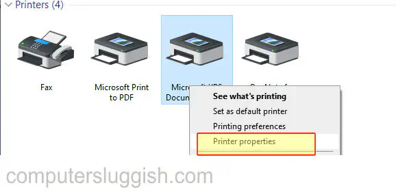 Как переименовать принтер в Windows 10