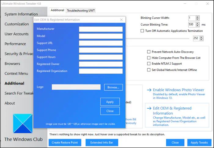 Как изменить информацию о зарегистрированном владельце и организации в Windows 10
