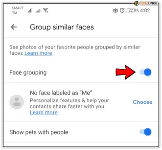 Как добавить лицо в Google Фото