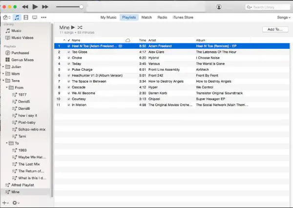 Как перенести список воспроизведения с iPhone в iTunes