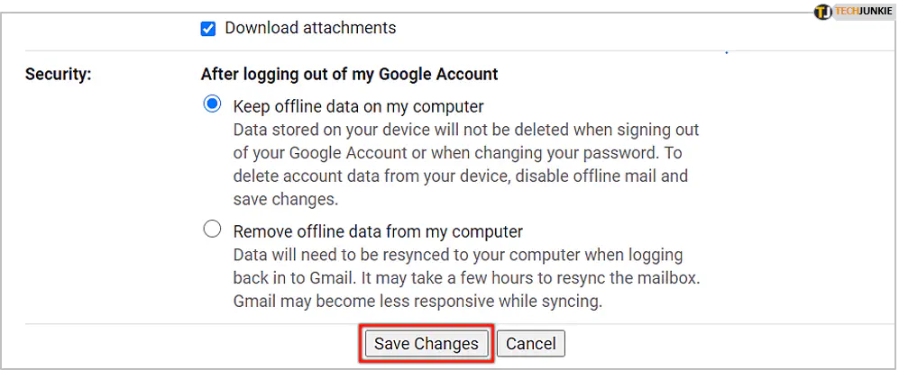 Как использовать Gmail в автономном режиме