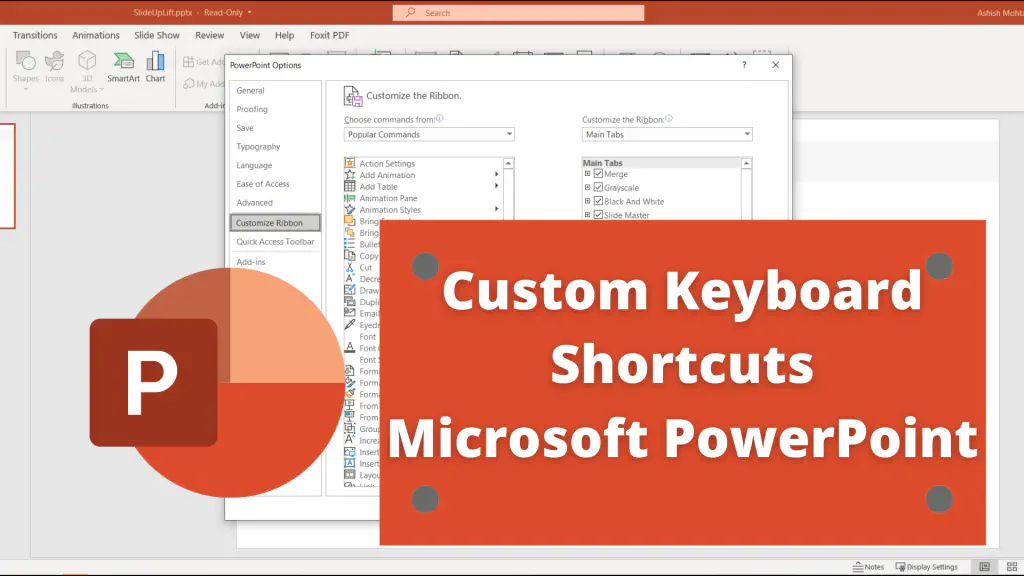 Как создать пользовательские ярлыки для Microsoft Office PowerPoint