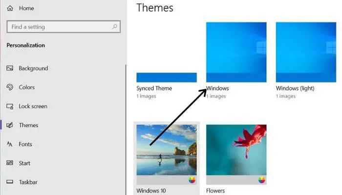 Как исправить, что цвет панели задач Windows 10 не меняется