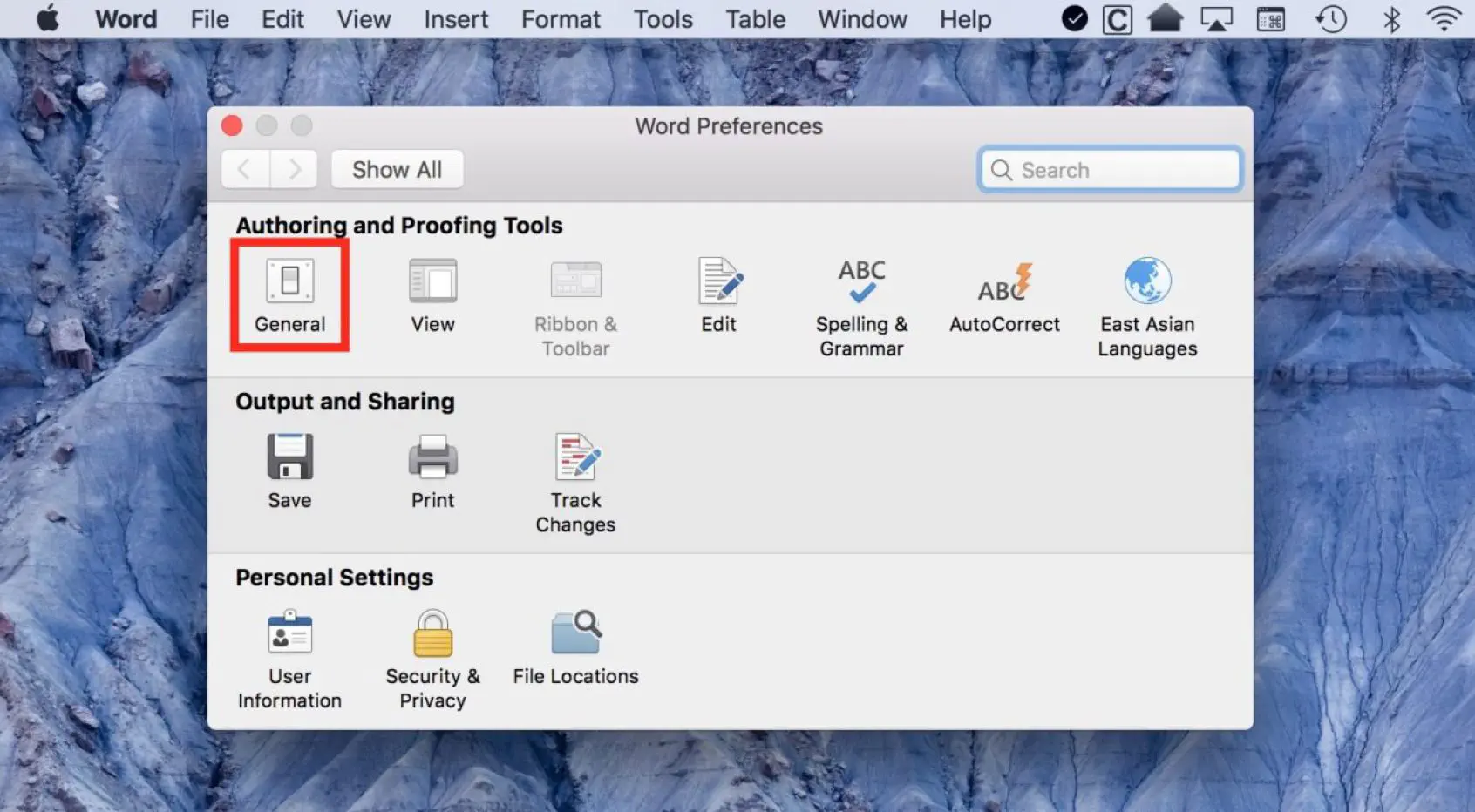Как настроить Microsoft Word для Mac на запуск с новым документом