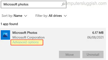 Как восстановить приложение Microsoft Photos в Windows 10