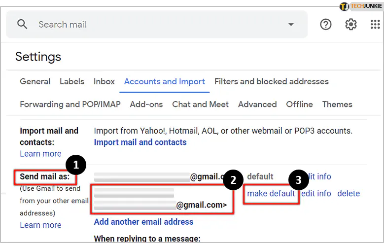 Как изменить учетную запись Gmail по умолчанию
