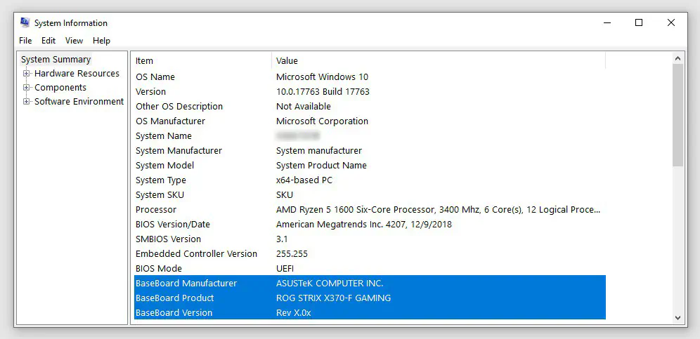 Как найти модель материнской платы в Windows Как найти модель материнской платы в Windows