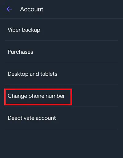Как изменить номер телефона в приложении Viber