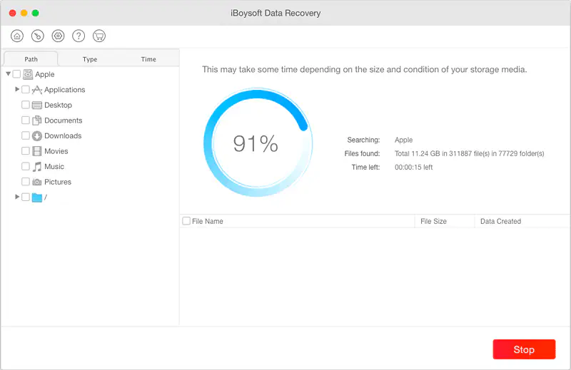 iBoysoft Data Recovery for Mac простое восстановление удаленных и потерянных данных из macOS