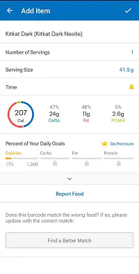 Как сканировать продукты в MyFitnessPal