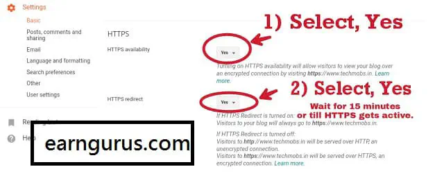 Как установить SSL на Blogger для пользовательского домена
