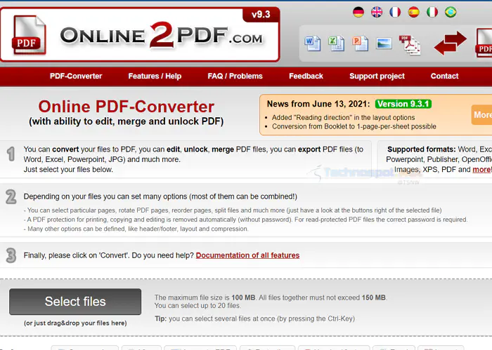 Как сохранить веб-страницу в формате PDF? (Онлайн-инструменты)