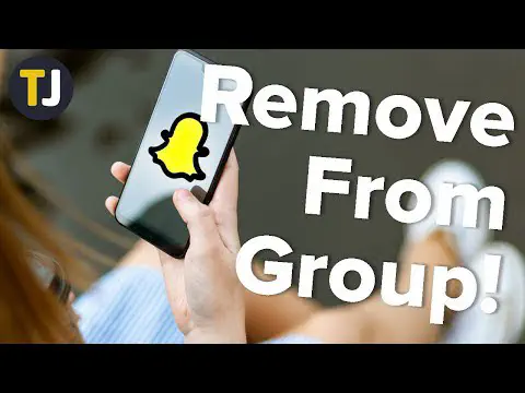 Как удалить кого-либо из группы Snapchat