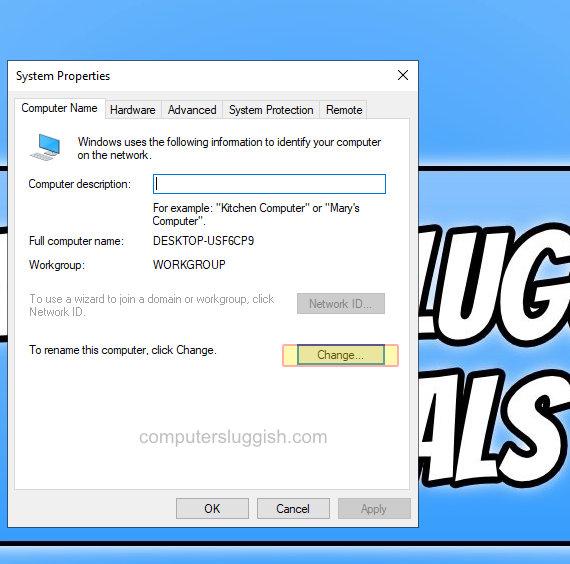 Изменение имени компьютера и ноутбука в учебнике Windows 10 Изменение имени компьютера и ноутбука в учебнике Windows 10