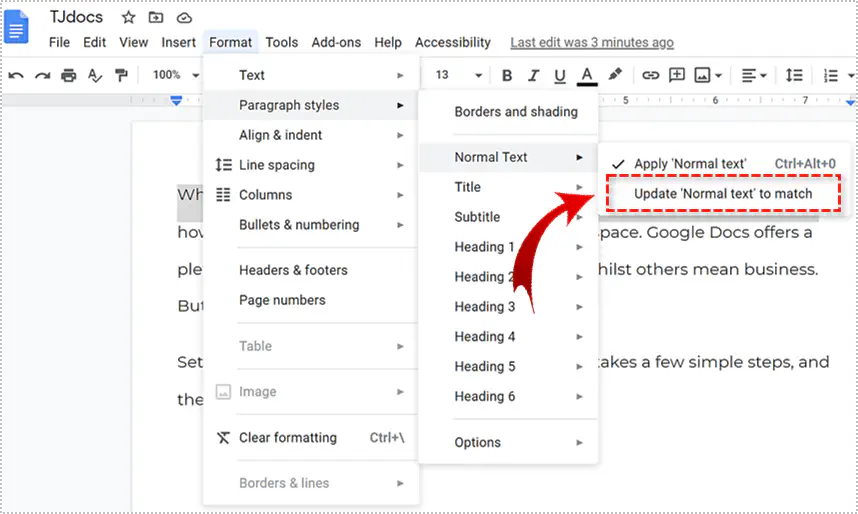 Как изменить шрифт по умолчанию в Документах Google