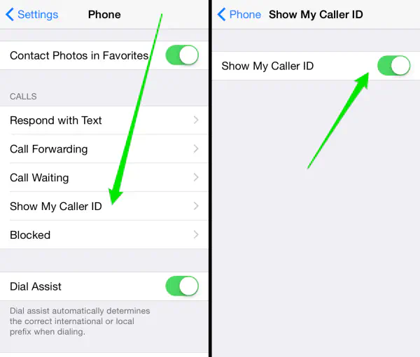 Как отключить идентификатор вызывающего абонента при звонке на iPhone