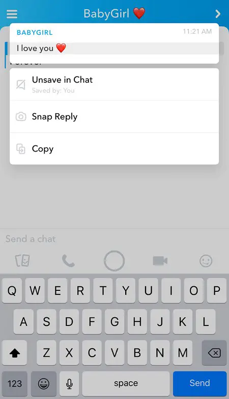 Как удалить все сохраненные сообщения в Snapchat за один раз
