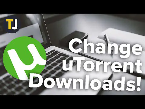 Как изменить местоположение загрузки в uTorrent