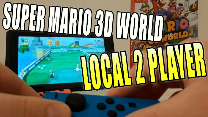 Как играть вдвоем в NEW Super Mario 3D World на Switch