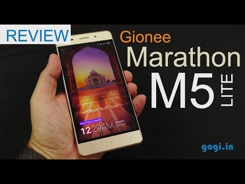 Обзор Gionee Marathon M5 Lite: Золотой красавец с мощным аккумулятором