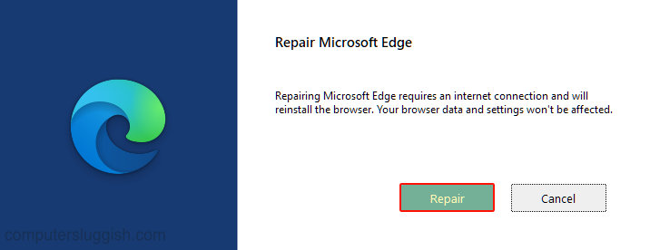 Microsoft Edge не подключается к Интернету исправление