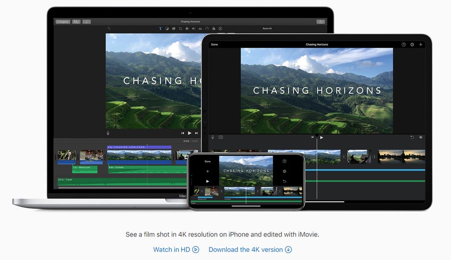 Как добавить текст в видеоролик iMovie