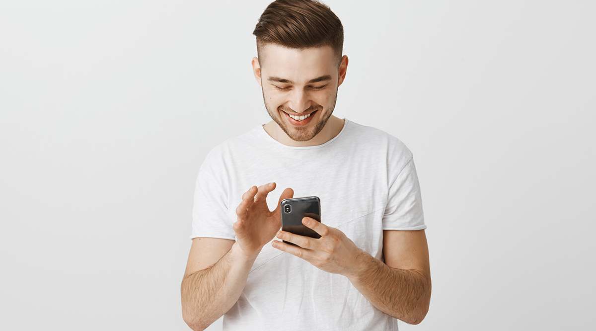 Как отправить фотографию в приложении POF