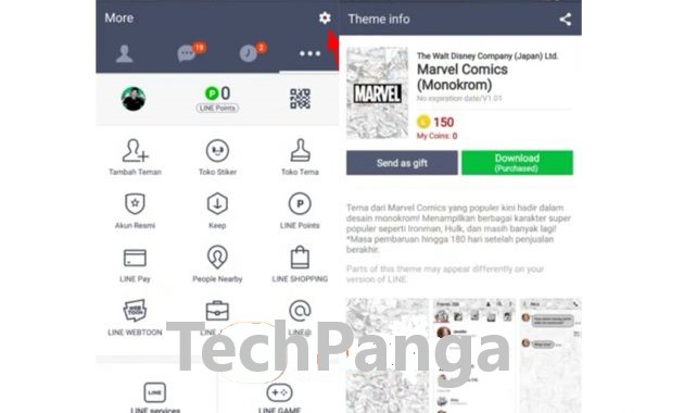 Скачать Line mod Apk Неограниченное количество монет